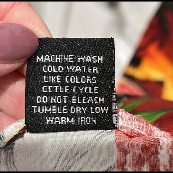 Favant Hawai button down 100% cotton shirt size Large - Picture 8 of 8